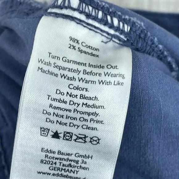 Eddie Bauer hiking outdoor Pants Womens 6 blue 1381 - Picture 6 of 10